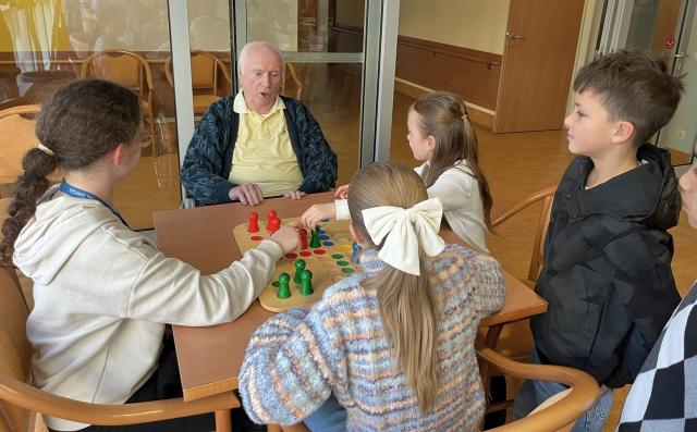 Besuch im Kolpinghaus Leopoldstadt