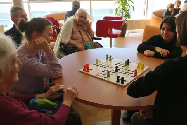 Besuch im Kolpinghaus Leopoldstadt