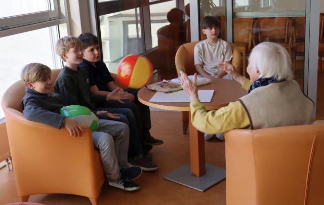 Besuch im Kolpinghaus Leopoldstadt