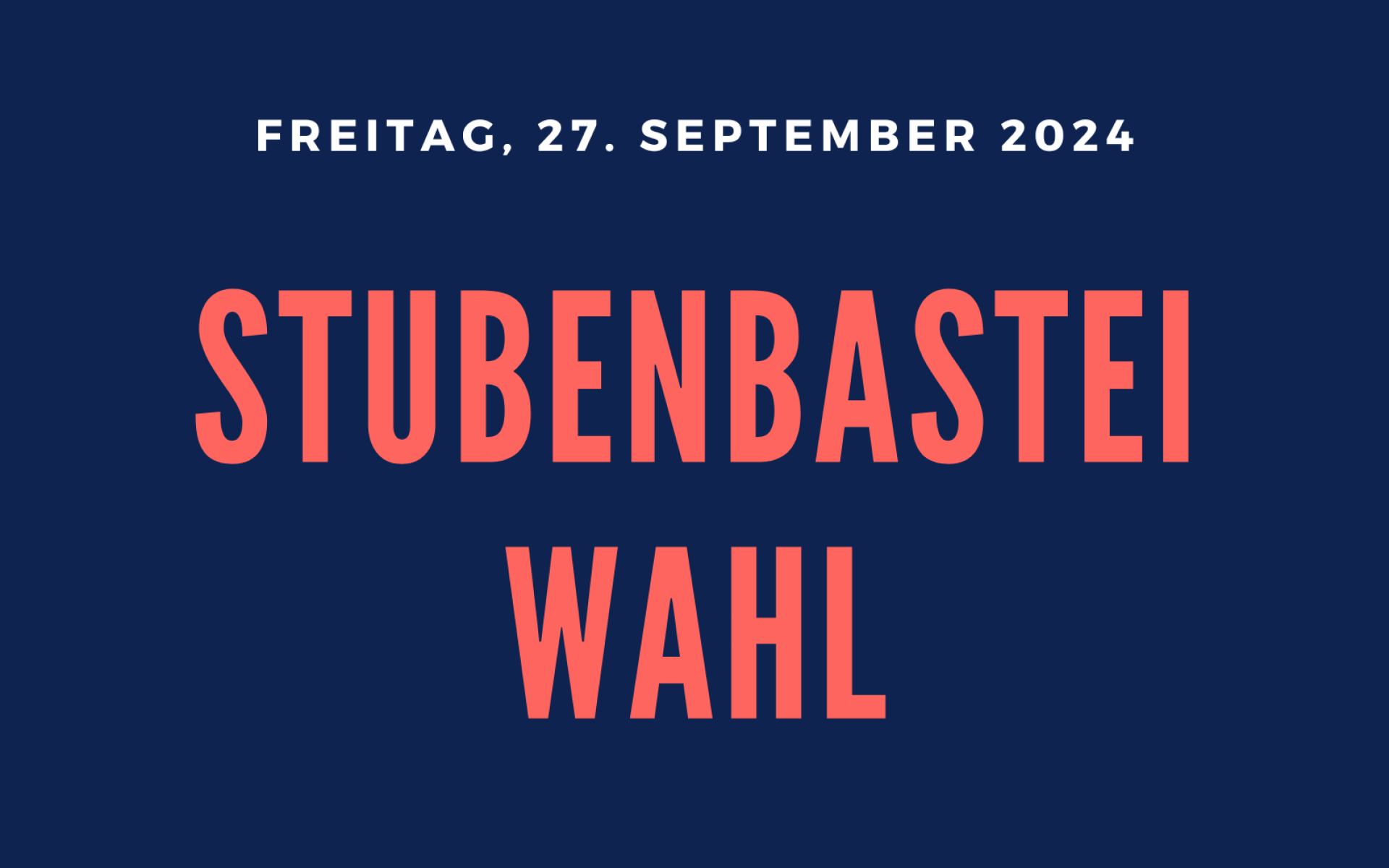 Stubenbastei Wahl